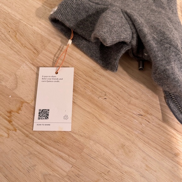 Quince Charcoal Knit Cardigan - Picture 4 of 5